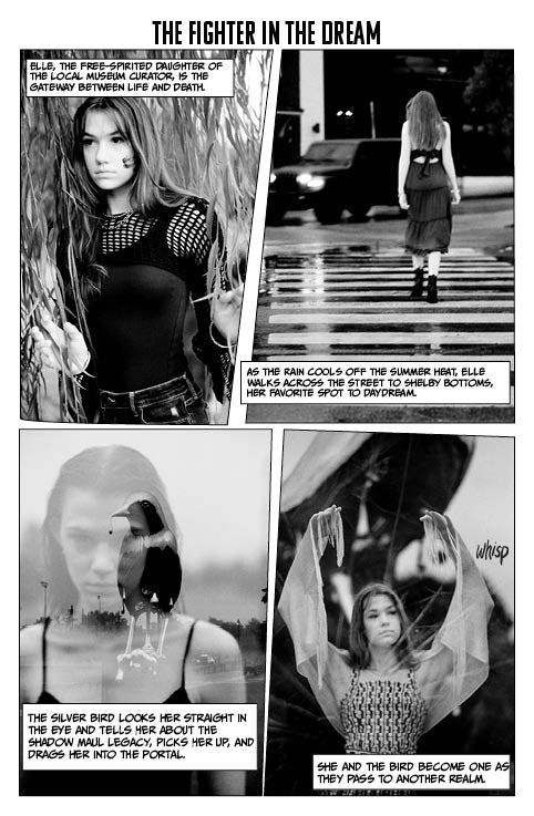 elektryxx photo comics issue one the fighter in the dream excerpt