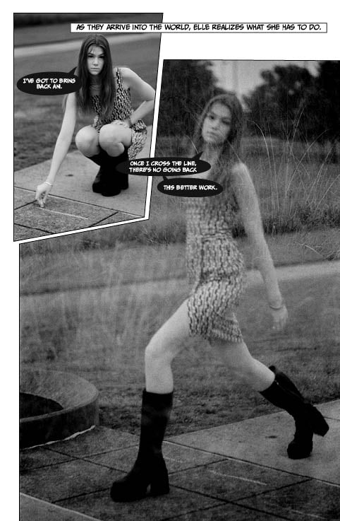elektryxx photo comics issue one the fighter in the dream excerpt