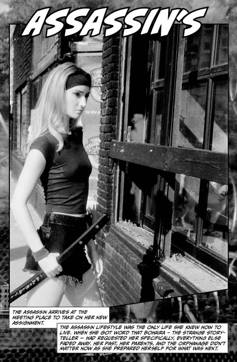 elektryxx photo comics issue two assassin's assignment excerpt