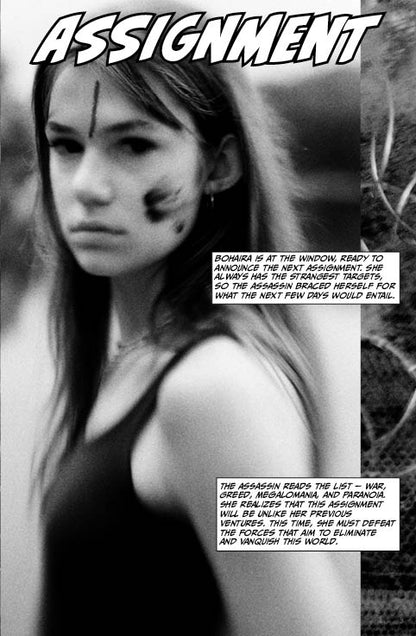 elektryxx photo comics issue two assassin's assignment excerpt